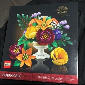LEGO Botanical Flower Arrangement - Vibrant Colors